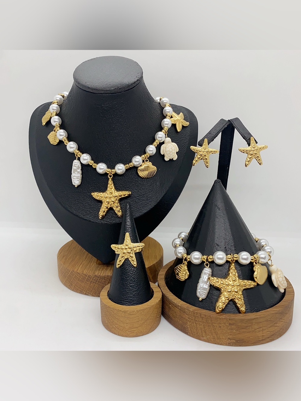 Gold & White set (stainless steel)